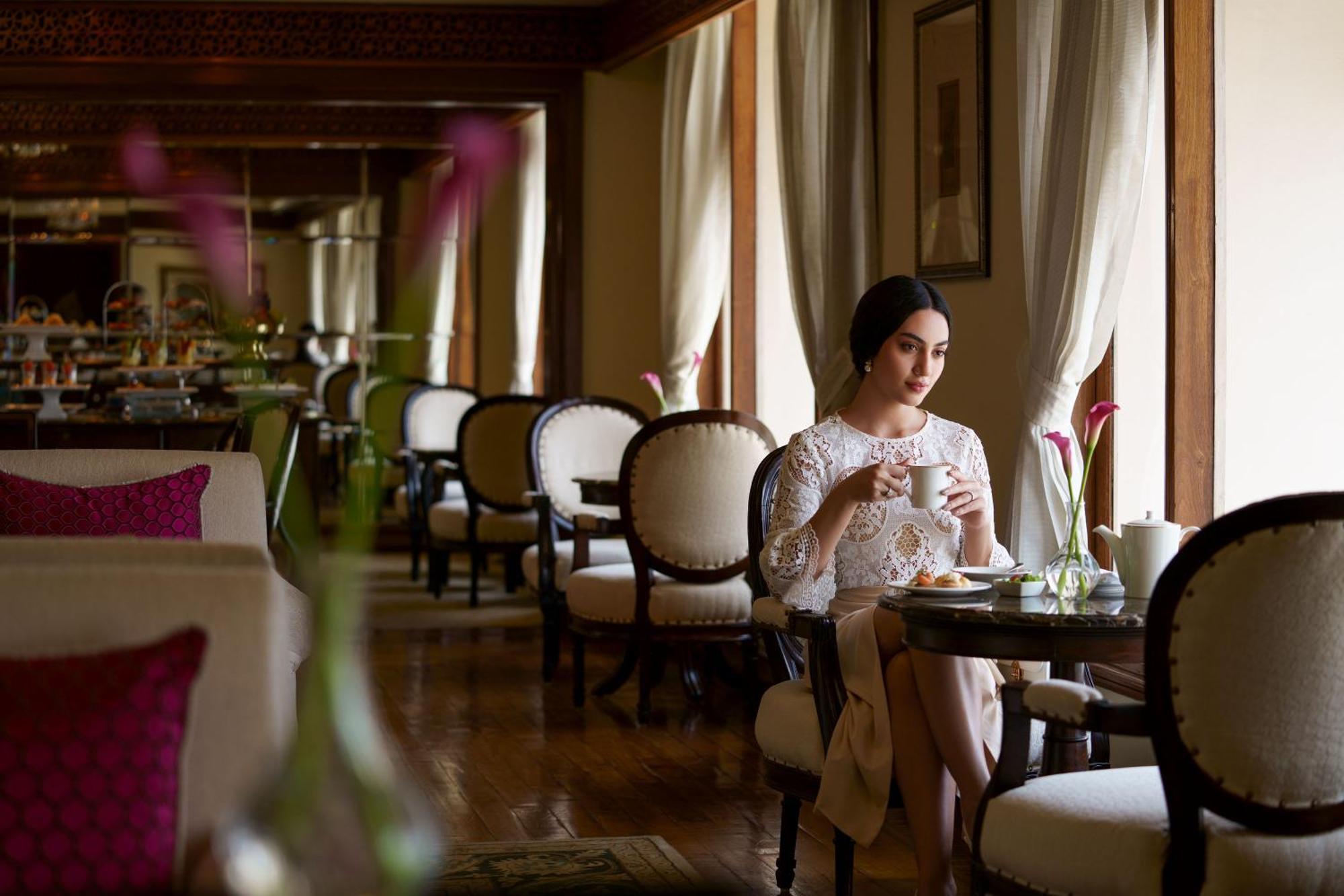 Hotel Taj Krishna Hajdarábád Exteriér fotografie The restaurant